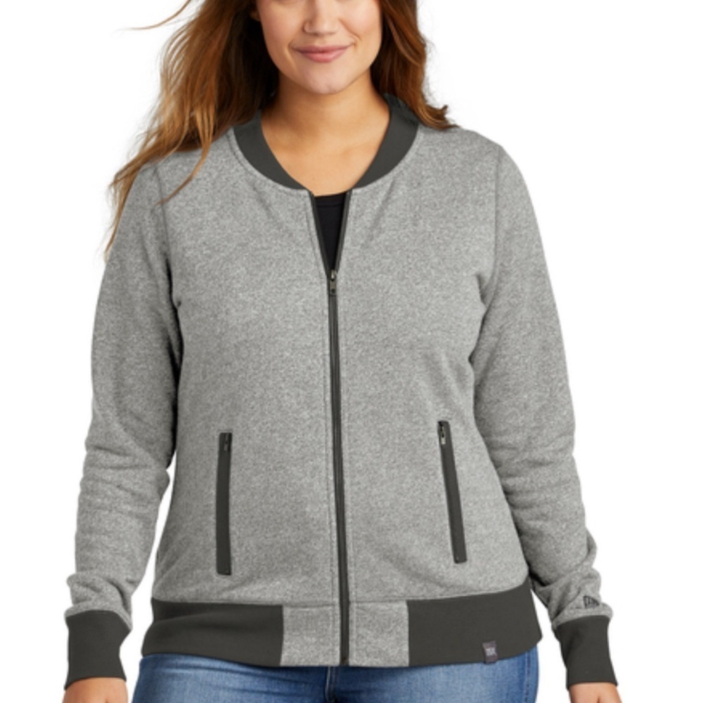 NWOT New Era FedEx Customized Ladies French Terry Baseball Full-Zip Size XS